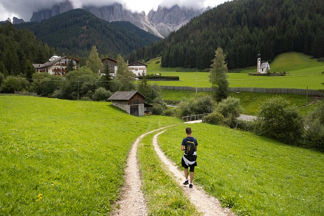A vacation in the Dolomites