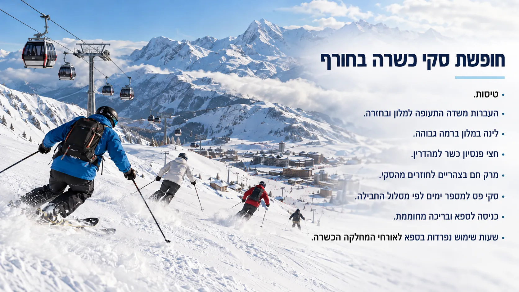 מלון כשר בגודאורי, חופשת סקי כשרה בחורף